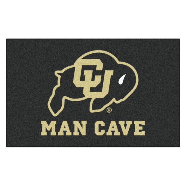 FanMats® - University of Colorado 60" x 96" Nylon Face Man Cave Ulti-Mat with "CU & Buffalo" Logo