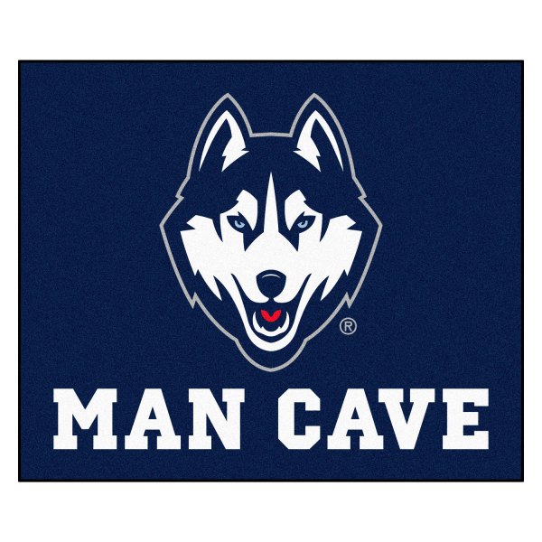 FanMats® - University of Connecticut 59.5" x 71" Nylon Face Man Cave Tailgater Mat with "UCONN" Wordmark