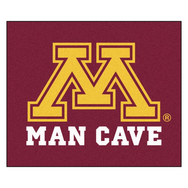 FanMats® - University of Minnesota 59.5" x 71" Nylon Face Man Cave Tailgater Mat with "Block M" Logo