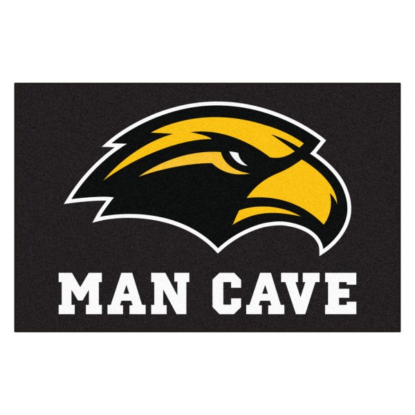 FanMats® - University of Southern Mississippi 19" x 30" Nylon Face Man Cave Starter Mat with "Eagle" Logo