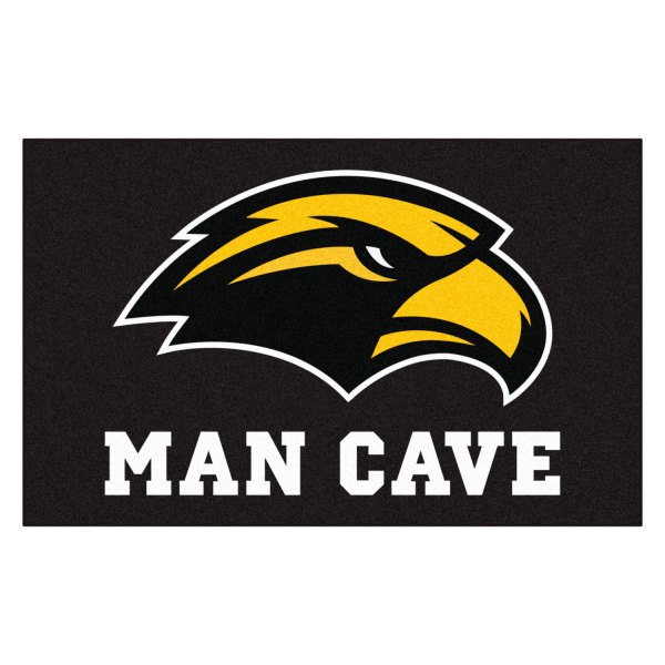 FanMats® - University of Southern Mississippi 60" x 96" Nylon Face Man Cave Ulti-Mat with "Eagle" Logo