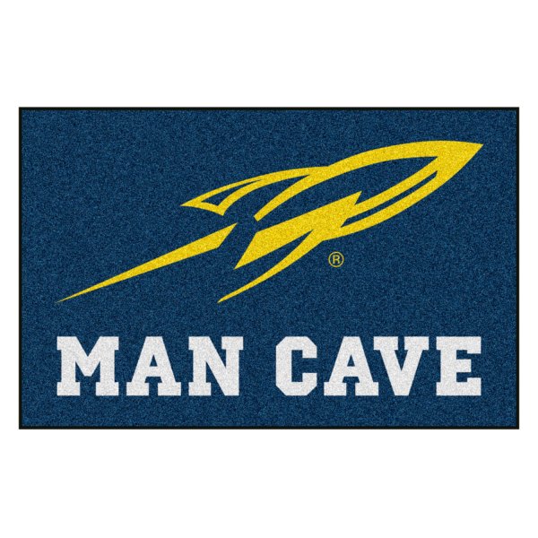 FanMats® - University of Toledo 19" x 30" Nylon Face Man Cave Starter Mat with "Rocket & Toledo" Logo