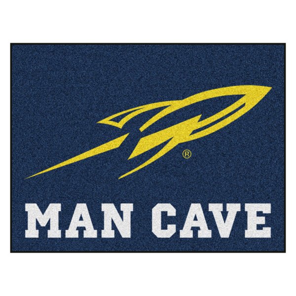 FanMats® - University of Toledo 33.75" x 42.5" Nylon Face Man Cave All-Star Floor Mat with "Rocket & Toledo" Logo