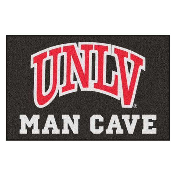 FanMats® - UNLV (Las Vegas) 19" x 30" Nylon Face Man Cave Starter Mat with "UNLV" Logo