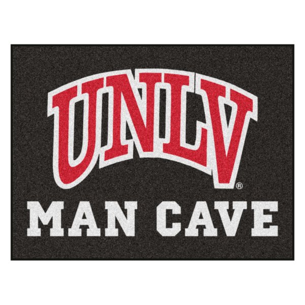 FanMats® - University of Nevada (Las Vegas) 33.75" x 42.5" Nylon Face Man Cave All-Star Floor Mat with "UNLV" Logo