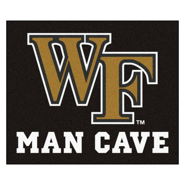 FanMats® - Wake Forest University 59.5" x 71" Nylon Face Man Cave Tailgater Mat with "WF" Logo