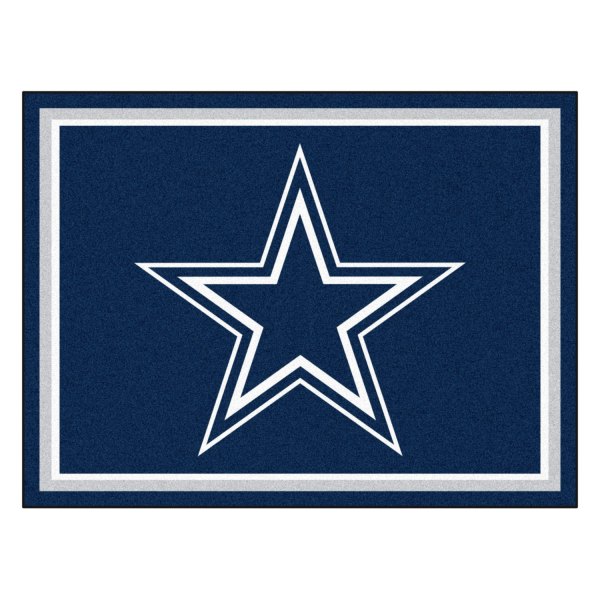 FanMats® - Dallas Cowboys 96" x 120" Nylon Face Ultra Plush Floor Rug with "Star" Logo
