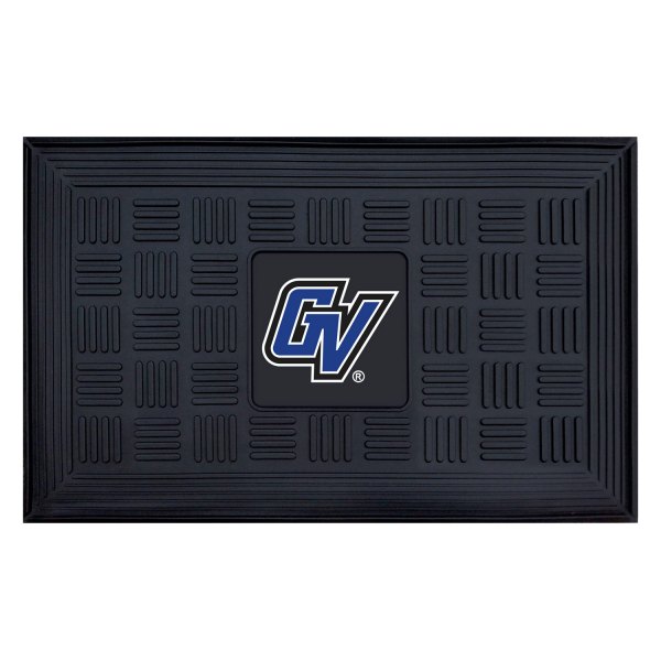 FanMats® - Grand Valley State University 19.5" x 31.25" Ridged Vinyl Door Mat with "GV" Logo