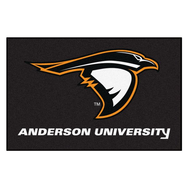 FanMats® - Anderson University (IN) 19" x 30" Nylon Face Starter Mat with "Raven" Logo