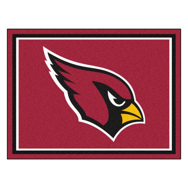 FanMats® - Arizona Cardinals 96" x 120" Nylon Face Ultra Plush Floor Rug with "Cardinal" Logo
