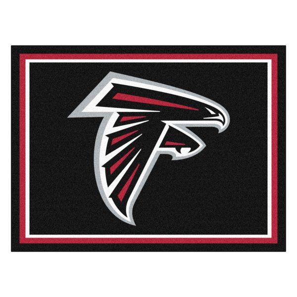 FanMats® - Atlanta Falcons 96" x 120" Nylon Face Ultra Plush Floor Rug with "Falcon" Logo