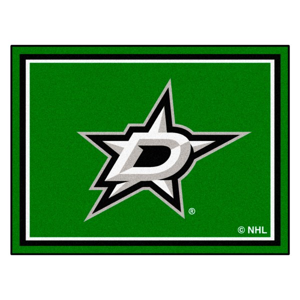 FanMats® - Dallas Stars 96" x 120" Nylon Face Ultra Plush Floor Rug with "D Star" Logo