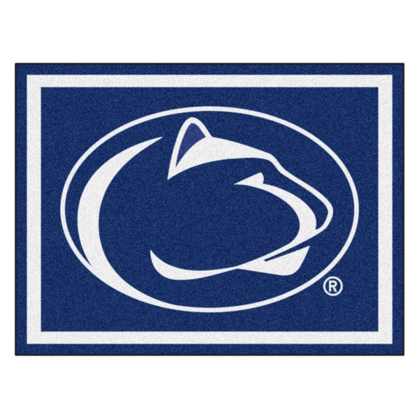 FanMats® - Penn State University 96" x 120" Nylon Face Ultra Plush Floor Rug with "Nittany Lion" Logo