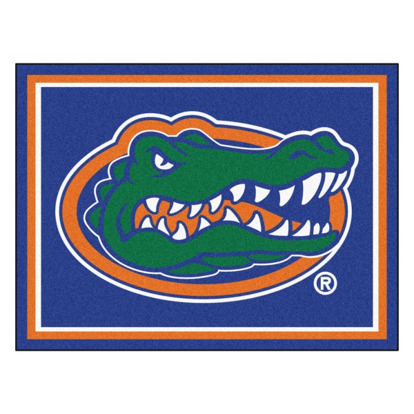 FanMats® - University of Florida 96" x 120" Nylon Face Ultra Plush Floor Rug with "Gator" Logo