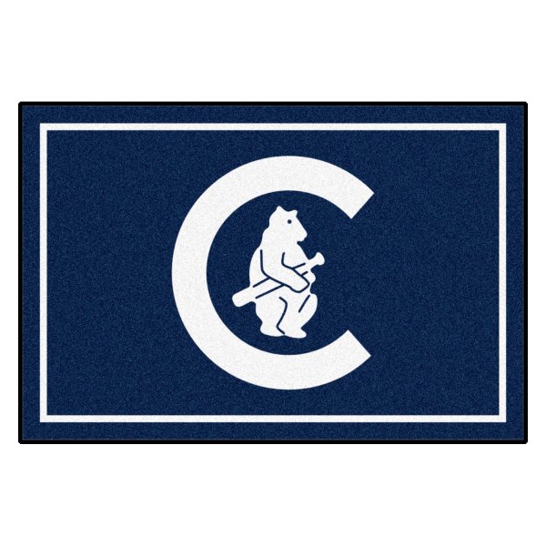 FanMats® - Cooperstown Retro Collection 1911 Chicago Cubs 48" x 72" Nylon Face Ultra Plush Floor Rug