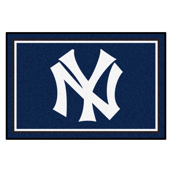 FanMats® - Cooperstown Retro Collection 1927 New York Yankees 48" x 72" Nylon Face Ultra Plush Floor Rug