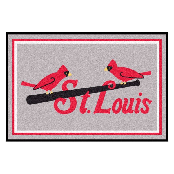 FanMats® - Cooperstown Retro Collection 1930 St. Louis Cardinals 48" x 72" Nylon Face Ultra Plush Floor Rug