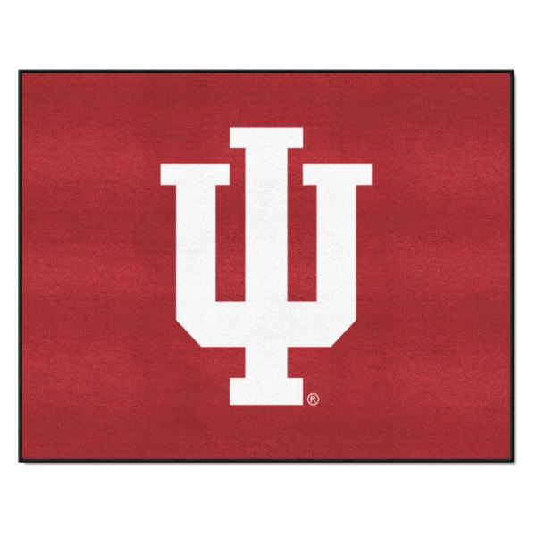 FanMats® - Indiana University 33.75" x 42.5" Nylon Face All-Star Floor Mat with "IU" Logo