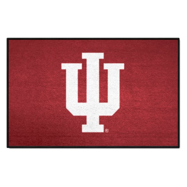 FanMats® - Indiana University 19" x 30" Nylon Face Starter Mat with "IU" Logo