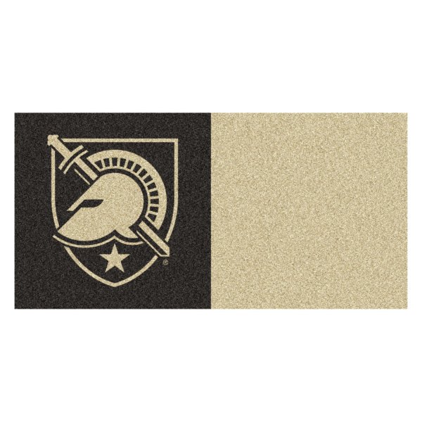 FanMats® - U.S. Military Academy 18" x 18" Nylon Face Team Carpet Tiles with "Shield with Armour" Primary Logo