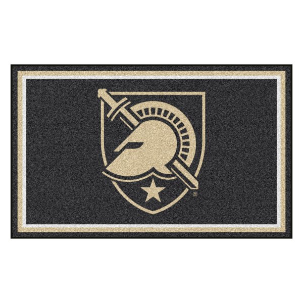 FanMats® - U.S. Military Academy 48" x 72" Nylon Face Ultra Plush Floor Rug with "Shield with Armour" Primary Logo