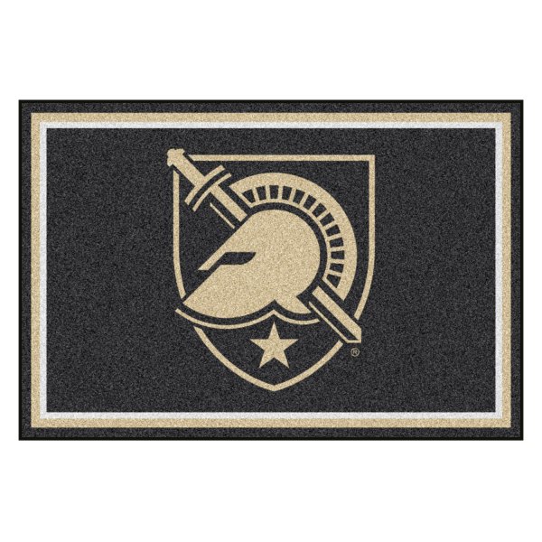 FanMats® - U.S. Military Academy 60" x 96" Nylon Face Ultra Plush Floor Rug with "Shield with Armour" Primary Logo