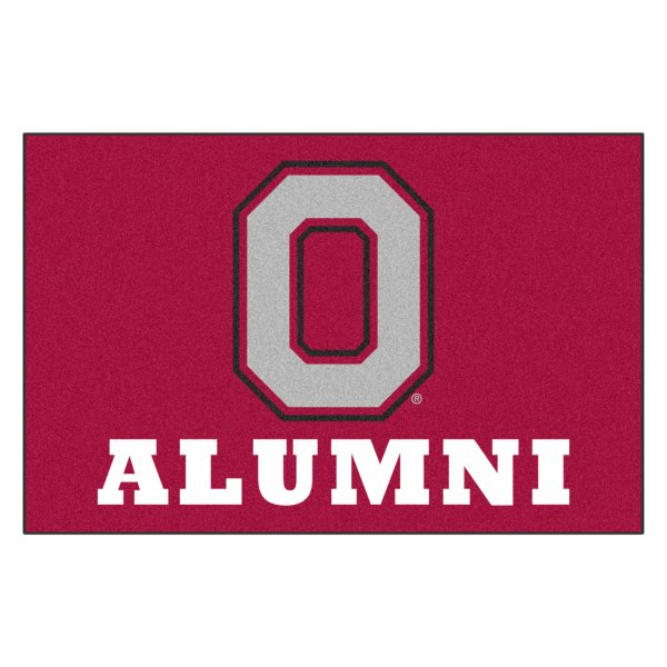 FanMats® - "Alumni" Ohio State University 19" x 30" Nylon Face Starter Mat with "O & Ohio State" Logo