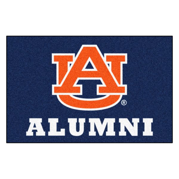 FanMats® - "Alumni" Auburn University 19" x 30" Nylon Face Starter Mat with "AU" Logo