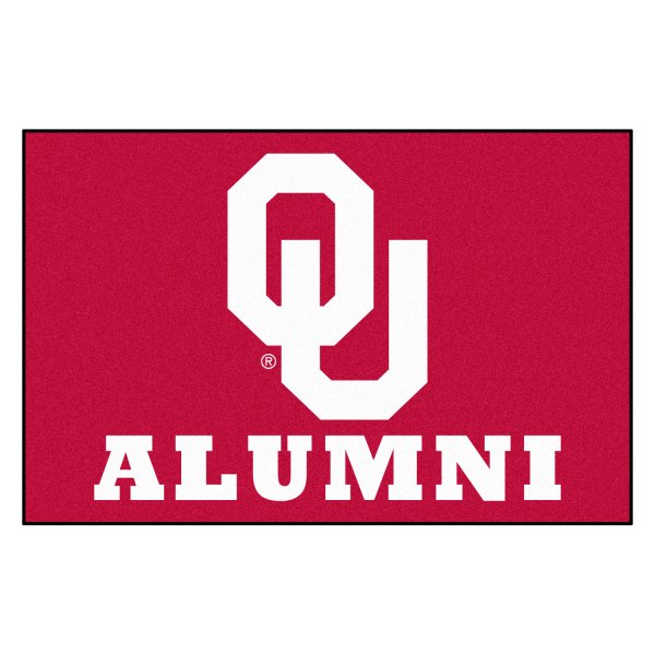 FanMats® - "Alumni" University of Oklahoma 19" x 30" Nylon Face Starter Mat with "OU" Logo