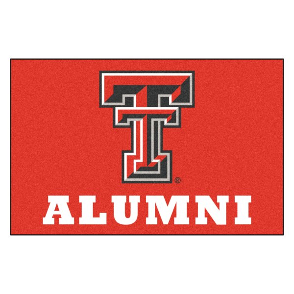 FanMats® - "Alumni" Texas Tech University 19" x 30" Nylon Face Starter Mat with "TT" Logo