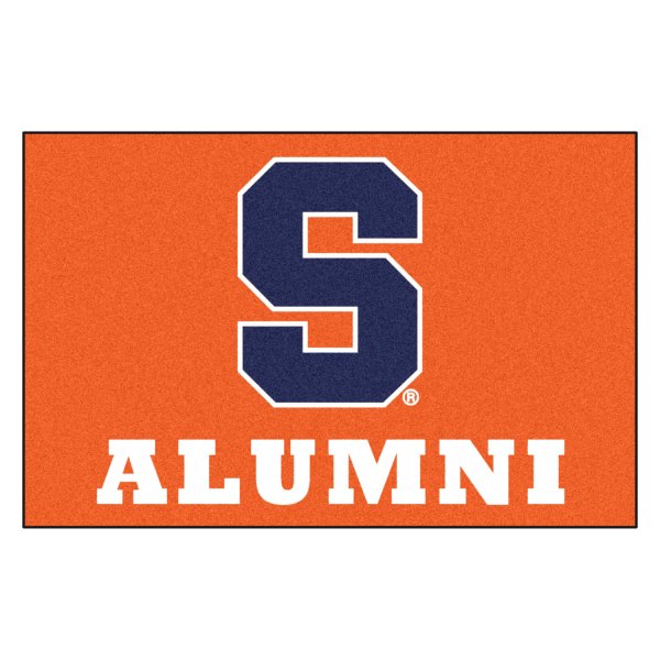FanMats® - "Alumni" Syracuse University 19" x 30" Nylon Face Starter Mat with "Block S" Logo