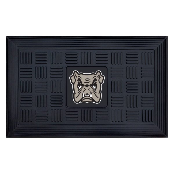 FanMats® - Adrian College 19.5" x 31.25" Ridged Vinyl Door Mat with "Bulldog" Logo