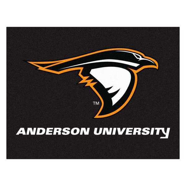FanMats® - Anderson University (IN) 33.75" x 42.5" Nylon Face All-Star Floor Mat with "Raven" Logo