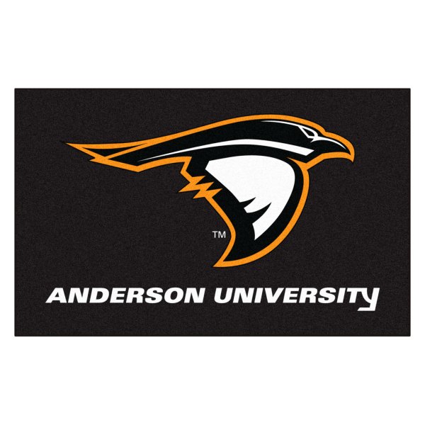 FanMats® - Anderson University (IN) 60" x 96" Nylon Face Ulti-Mat with "Raven" Logo