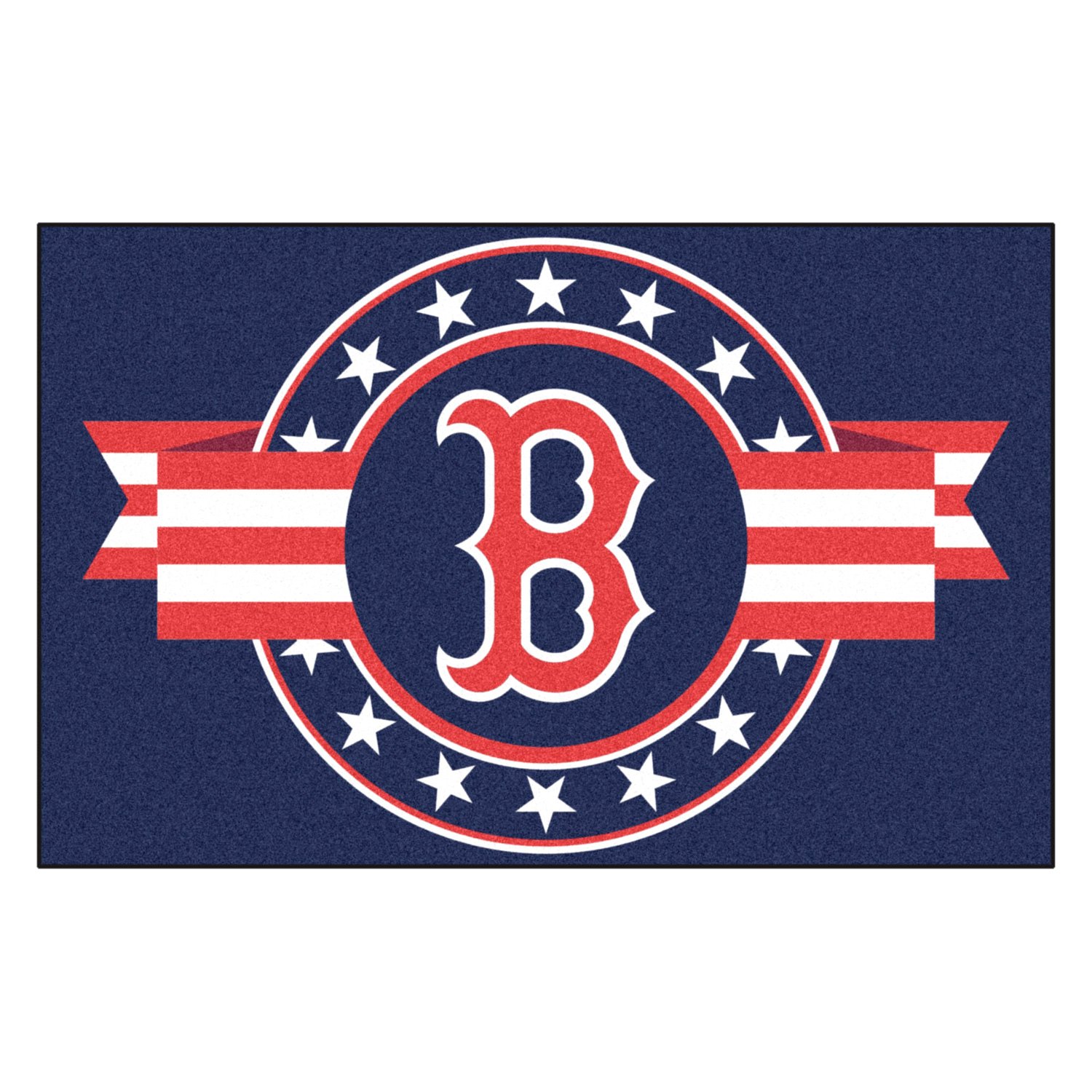 Officially Licensed MLB Boston Red Sox Uniform Mat 19 x 30