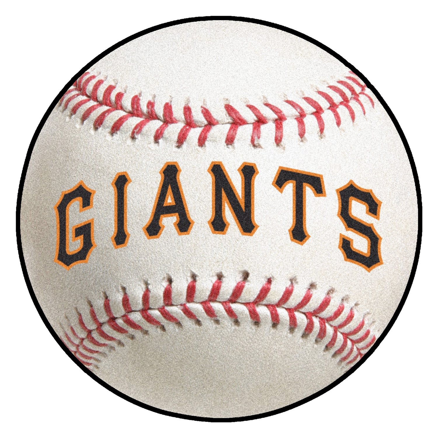 New York Giants Baseball Mat - Retro Collection