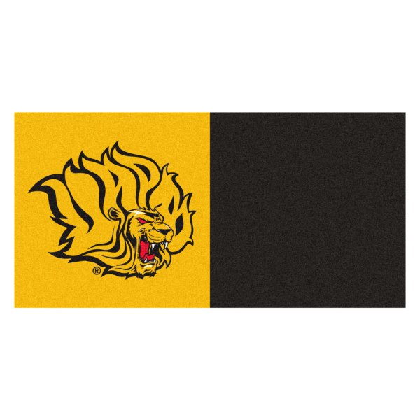 FanMats® - University of Arkansas at Pine Bluff 18" x 18" Nylon Face Team Carpet Tiles with "Lion" Logo