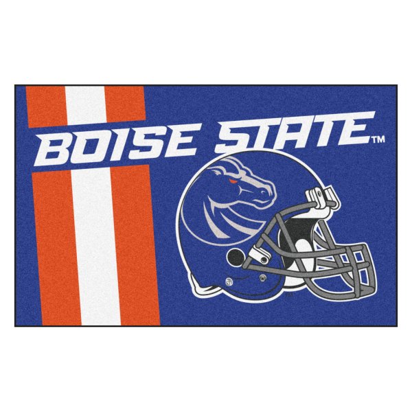 FanMats® - Boise State University 19" x 30" Nylon Face Uniform Starter Mat with "Bronco" Logo