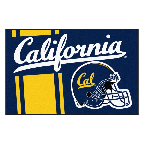 FanMats® - University of California (Berkeley) 19" x 30" Nylon Face Uniform Starter Mat with "Script Cal" Logo