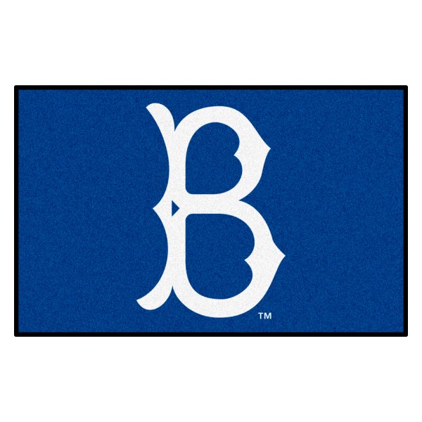 FanMats® - Cooperstown Retro Collection 1949 Brooklyn Dodgers 19" x 30" Nylon Face Starter Mat