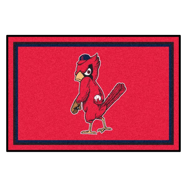 FanMats® - Cooperstown Retro Collection 1950 St. Louis Cardinals 48" x 72" Nylon Face Ultra Plush Floor Rug