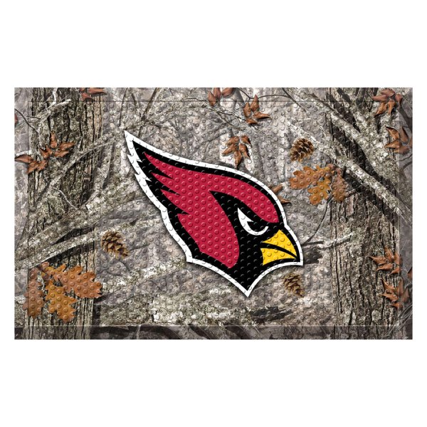 FanMats® - "Camo" Arizona Cardinals 19" x 30" Rubber Scraper Door Mat with "Cardinal" Logo