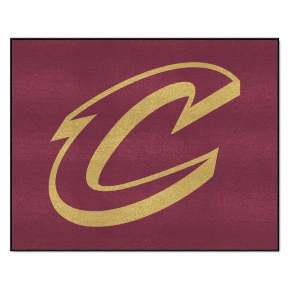 FanMats® - Cleveland Cavaliers 33.75" x 42.5" Nylon Face All-Star Floor Mat with "C with Sword" Logo