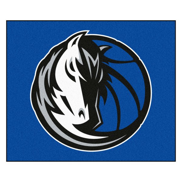 FanMats® - Dallas Mavericks 59.5" x 71" Nylon Face Tailgater Mat with "Maverick & Basketball" Logo