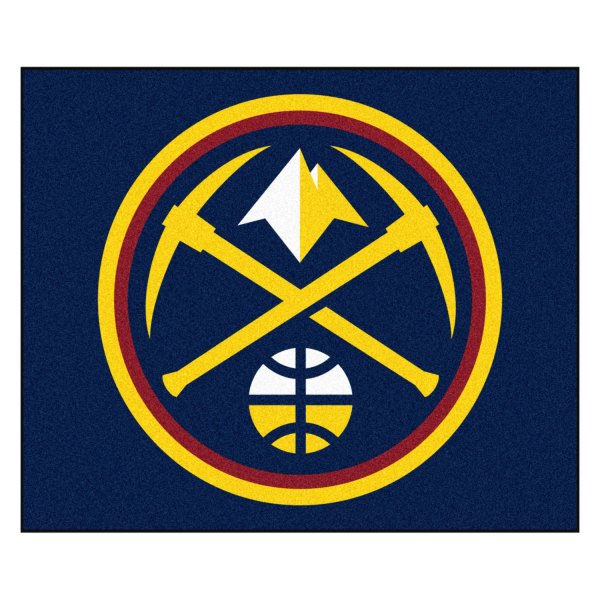 FanMats® - Denver Nuggets 59.5" x 71" Nylon Face Tailgater Mat with "Nuggets" Primary Logo