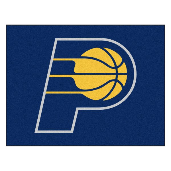 FanMats® - Indiana Pacers 33.75" x 42.5" Nylon Face All-Star Floor Mat with "P" Logo