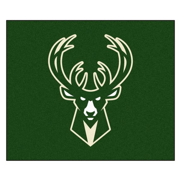 FanMats® - Milwaukee Bucks 59.5" x 71" Nylon Face Tailgater Mat with "Buck" Logo