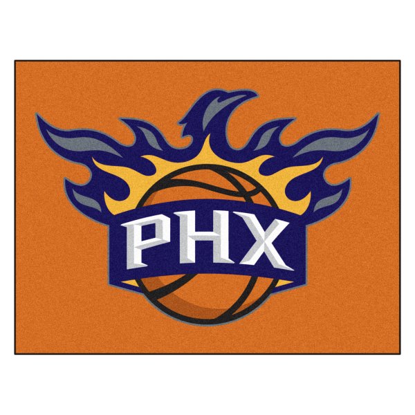 FanMats® - Phoenix Suns 33.75" x 42.5" Nylon Face All-Star Floor Mat with "Phonenix Bird & PHX" Logo