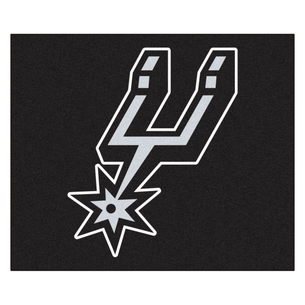 FanMats® - San Antonio Spurs 59.5" x 71" Nylon Face Tailgater Mat with "Spurs" Logo