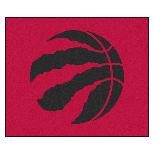 FanMats® - Toronto Raptors 59.5" x 71" Nylon Face Tailgater Mat with "Clawed Basketball" Primary Logo